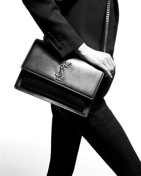 borsa ysl nera grande|ysl borse.